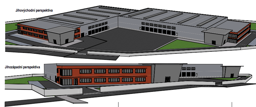 Pronájem skladových a výrobních prostor - Zápy