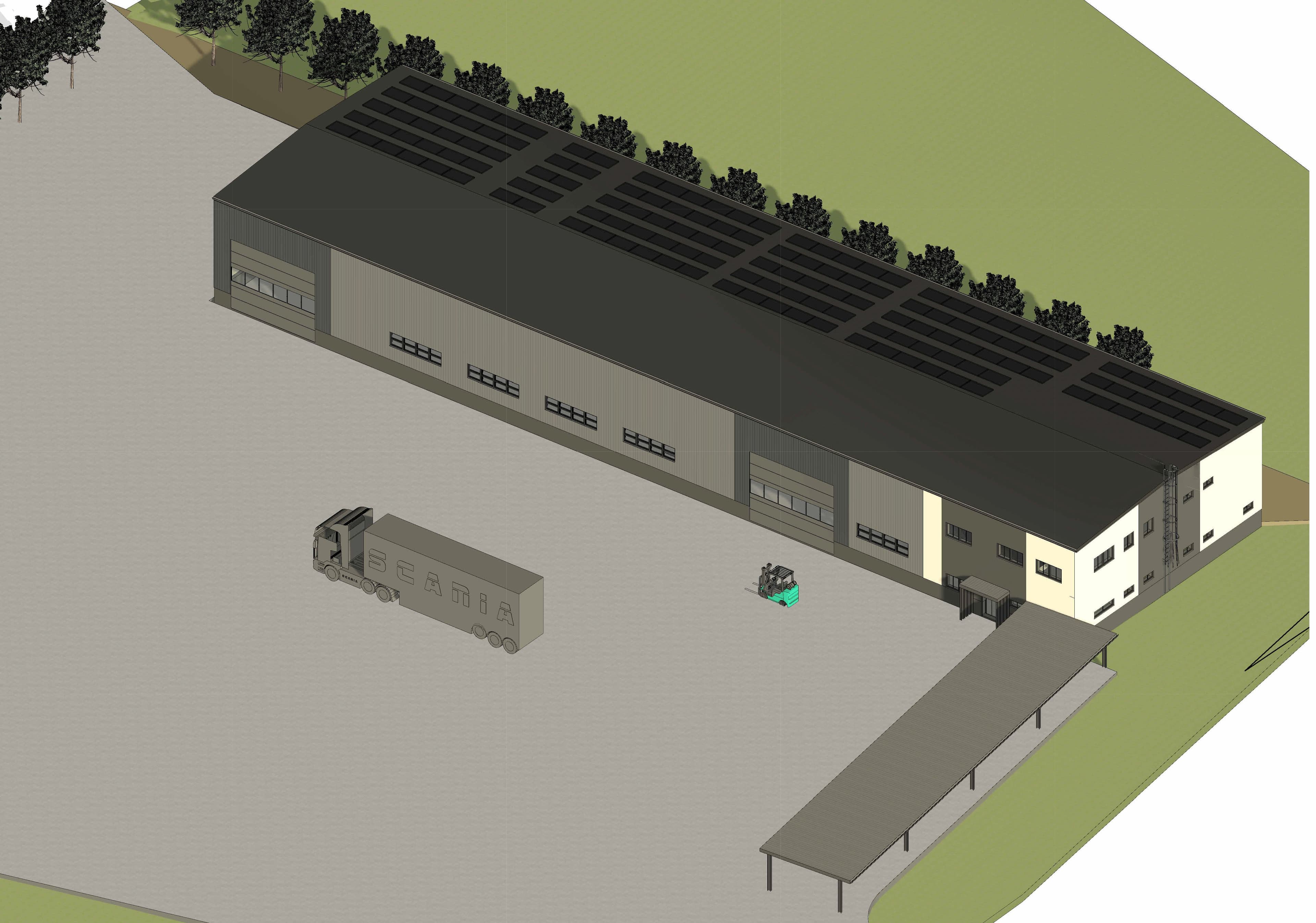 Skladové a výrobní prostory k pronájmu - Příšovice