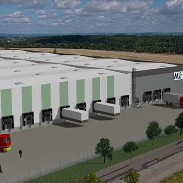 Modern logistics centre - Cheb - storage and production