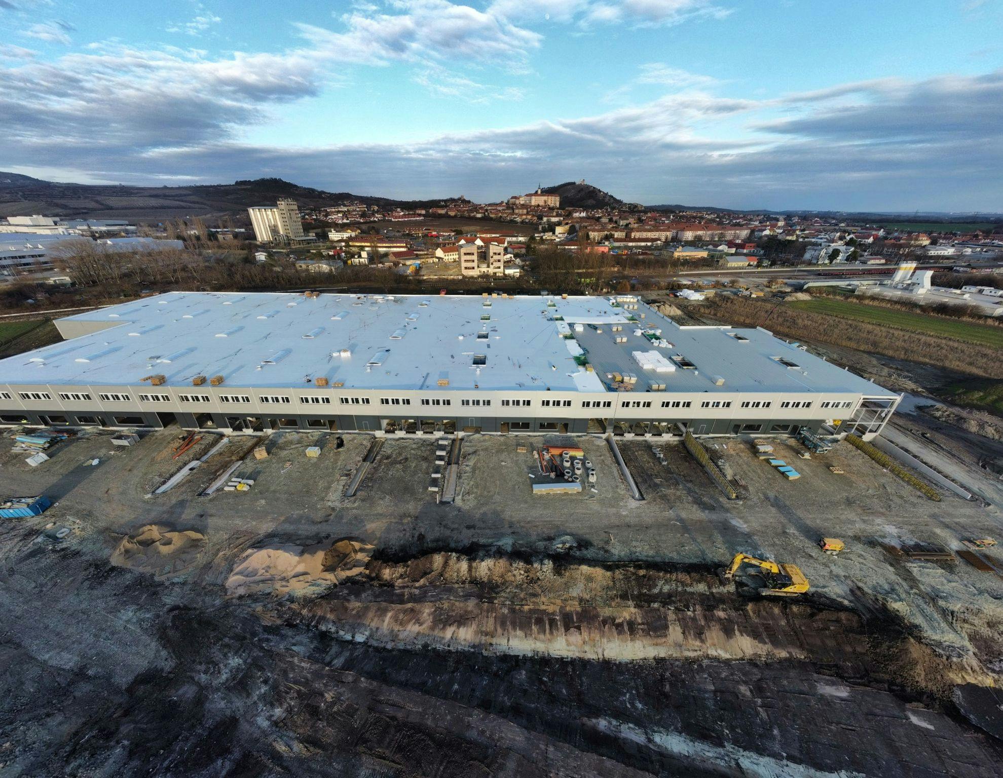 Rent of warehouse and production space - Smartzone Mikulov