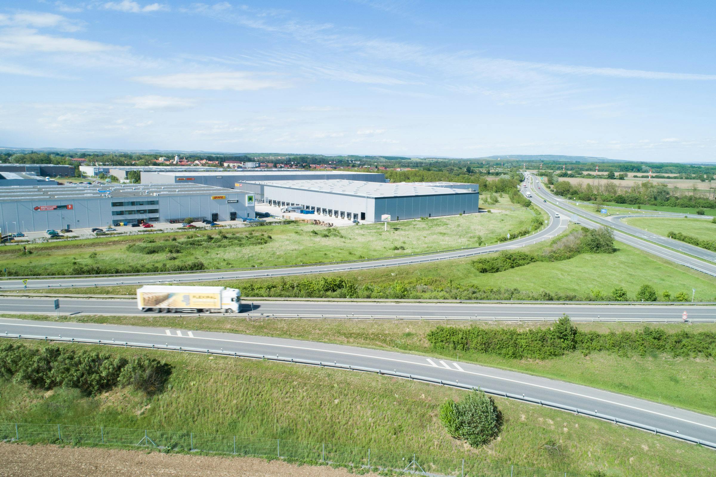 CTPark Pohořelice - Vermietung von Lager- und Produktionsflächen