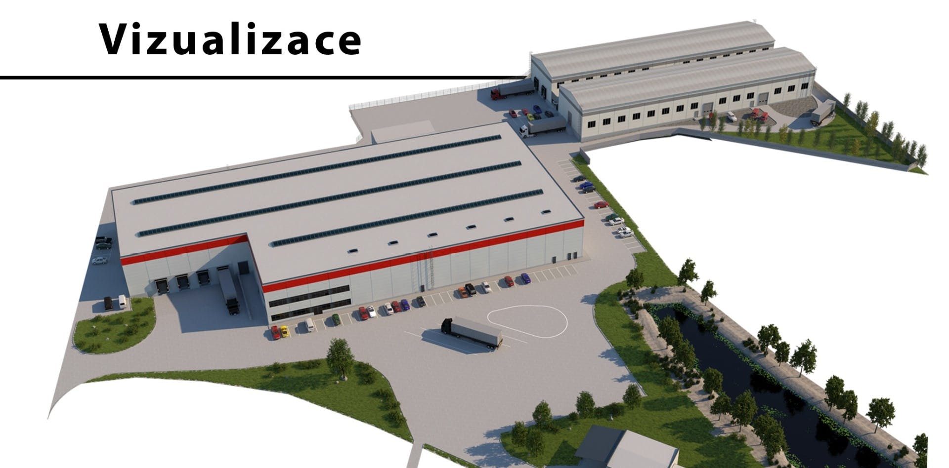 Rent of warehouse and production space - Újezdeček